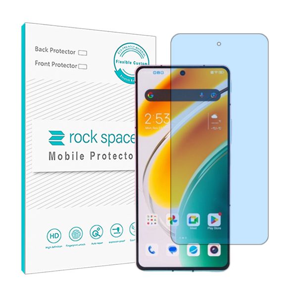 گلس تبلت سامسونگ Galaxy Tab E 96 مدل نانو هیدروژل آنتی بلو برند راک اسپیس کد 14289L