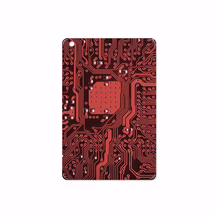 برچسب پوششی ماهوت مدل Red Printed Circuit Board مناسب برای تبلت اپل iPad mini 2 2013 A1489