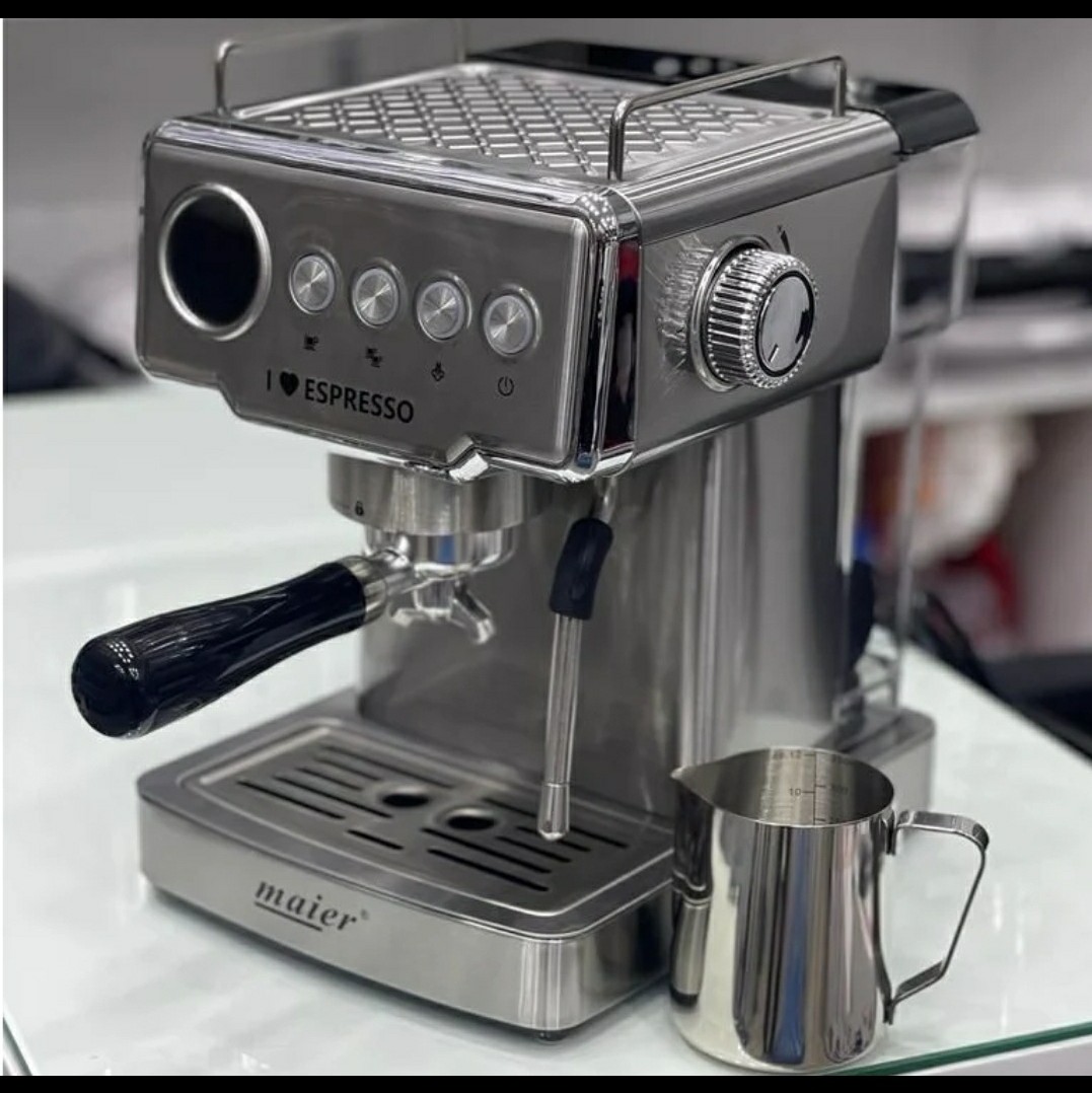 اسپرسو ساز مایر مدل 1771 با فشار 20 بار و توان 1350 واتی و ارسال رایگان