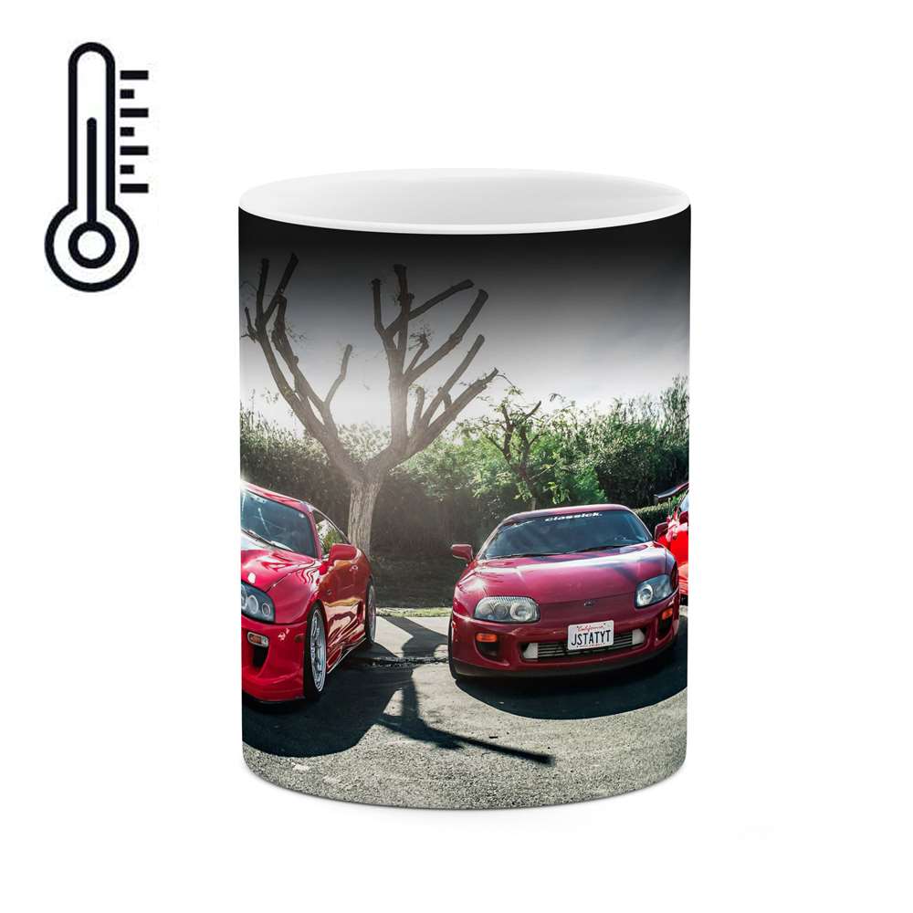 ماگ حرارتی طرح ماشین تویوتا supra  مدل mgph15851