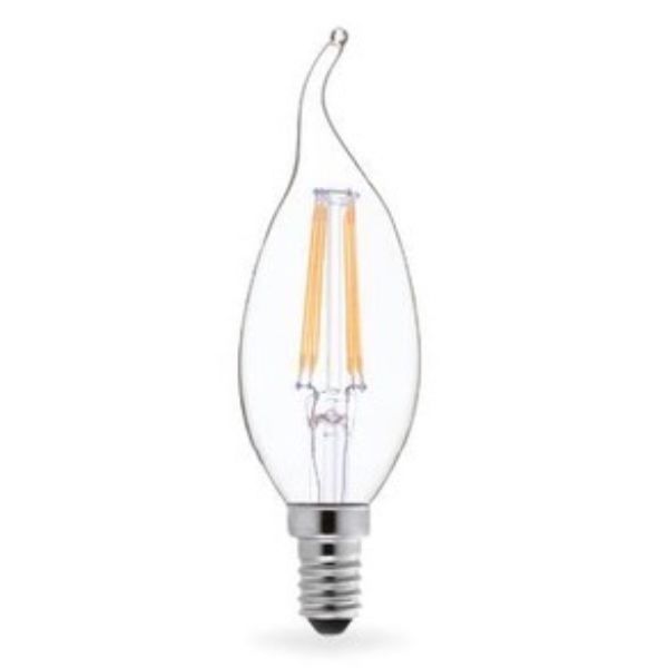 لامپ فیلامنتی اشکی شمعی 4.5 وات شعاع مدل SH-CF35-4.5W Dimmable