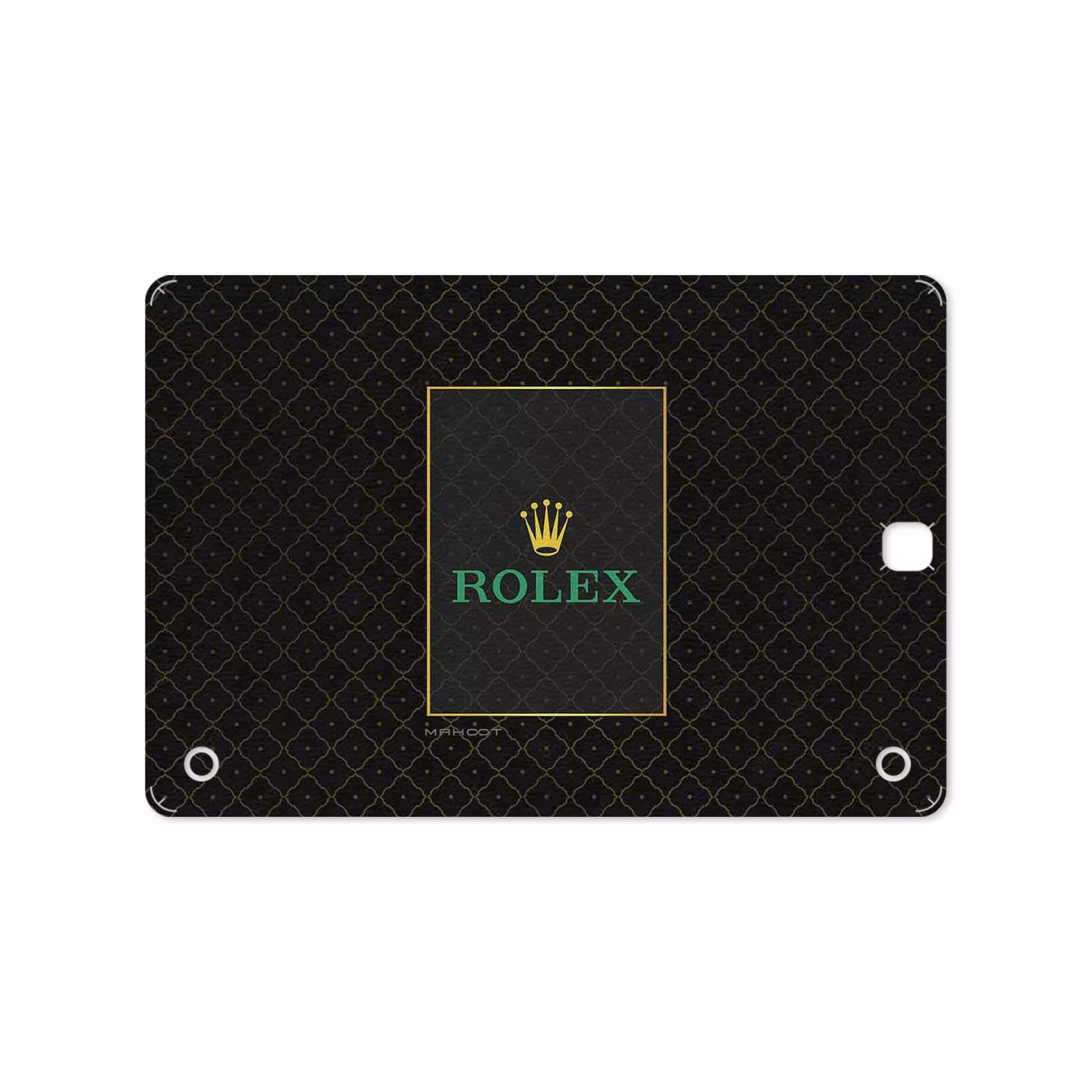 برچسب پوششی ماهوت مدل Rolex-Logo مناسب برای تبلت سامسونگ Galaxy Tab A 9.7 2015 T555