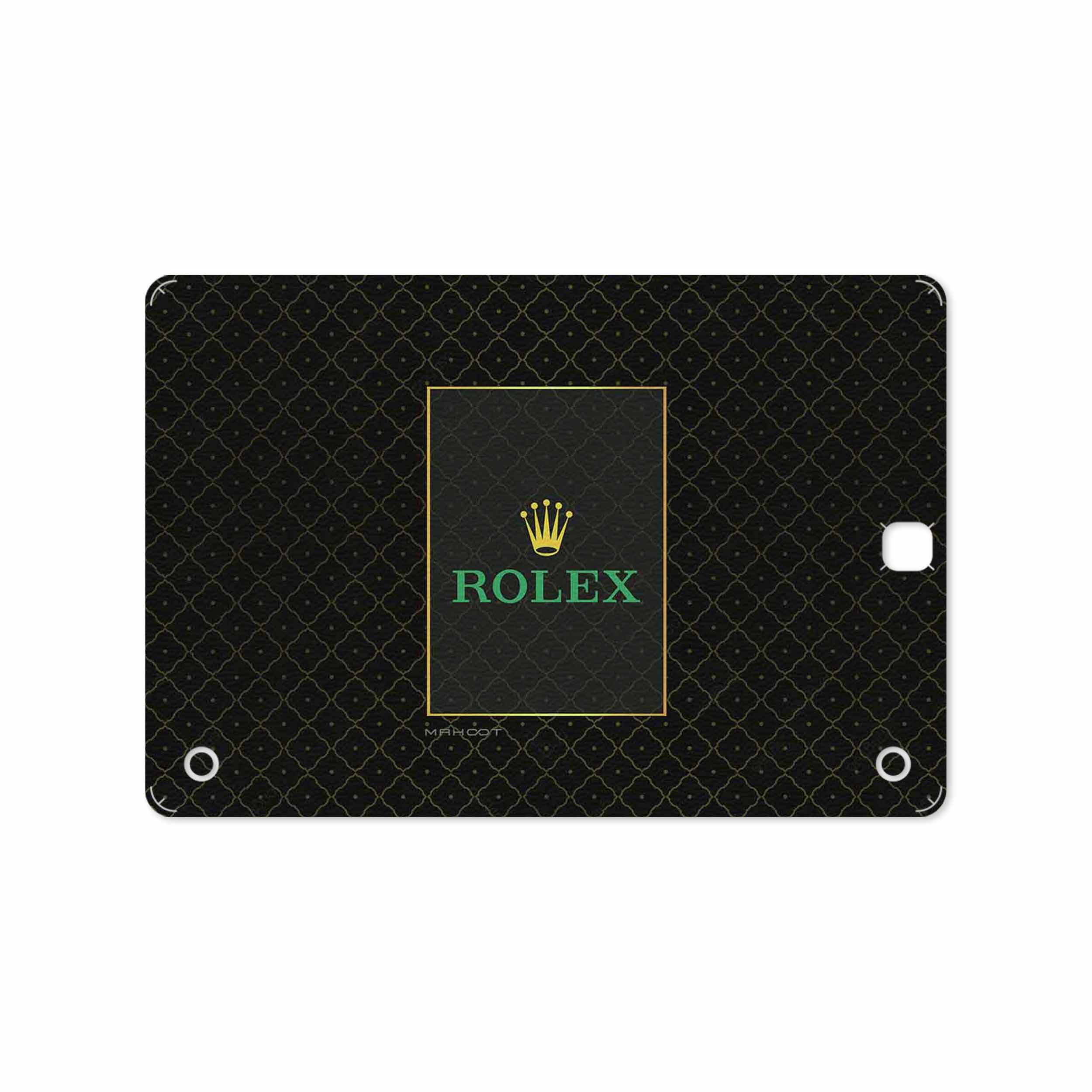 برچسب پوششی ماهوت مدل Rolex-Logo مناسب برای تبلت سامسونگ Galaxy Tab A 9.7 2015 T555