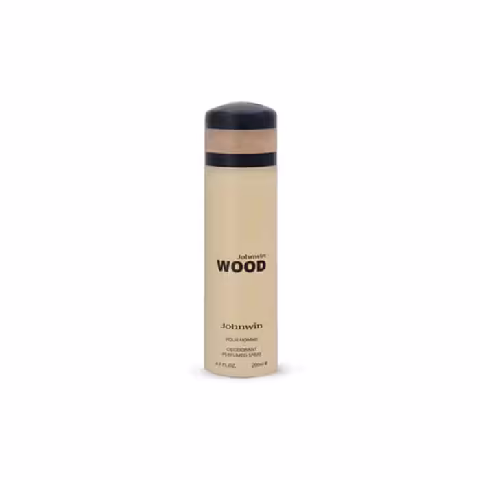 اسپری مردانه وود قهوه ای جانوین (Johnwin Wood spray) حجم 200 میل