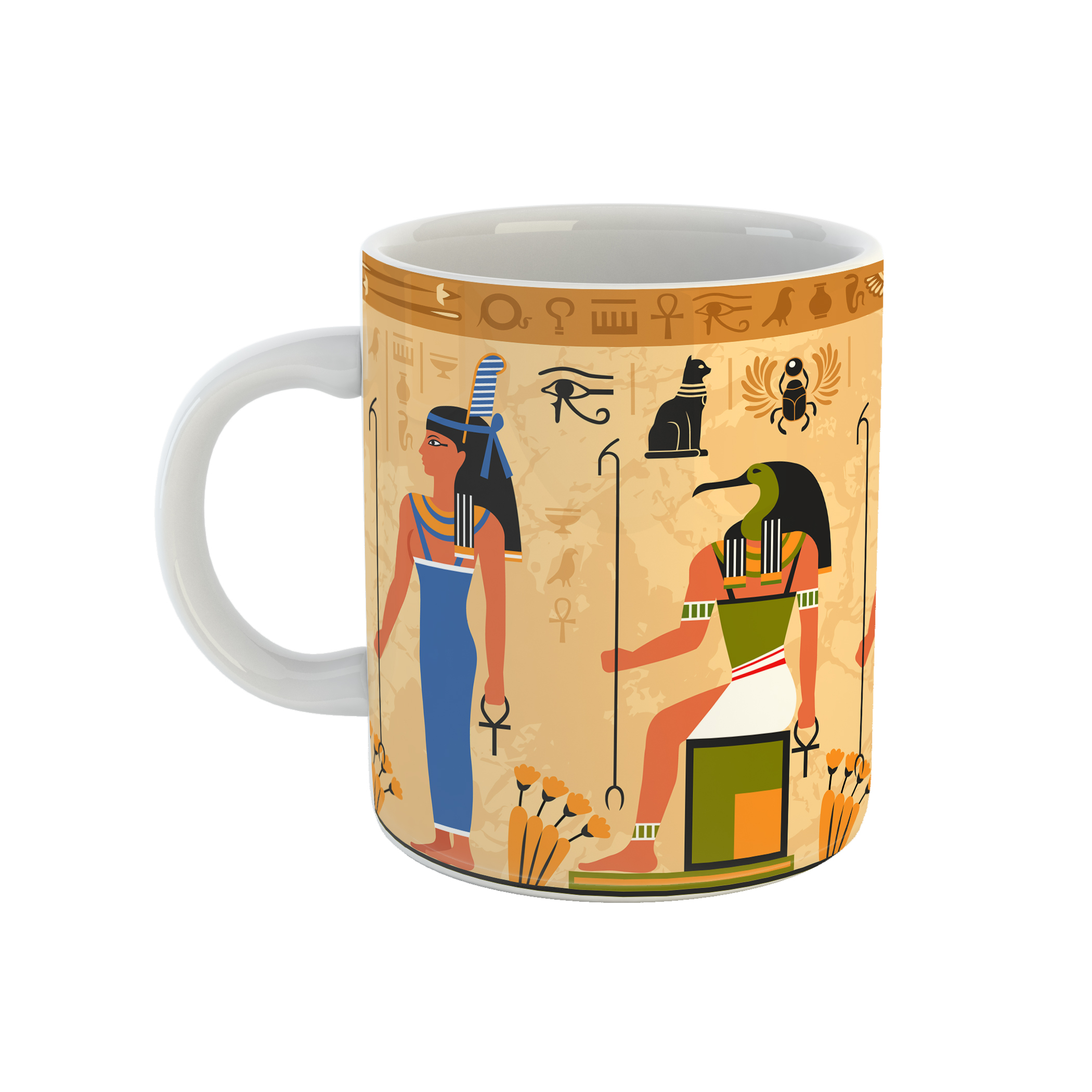 ماگ طرح نقاشی های مصری