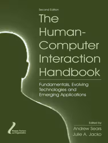 خرید و دانلود نسخه کامل کتاب The Human-Computer Interaction Handbook: Fundamentals, Evolving..