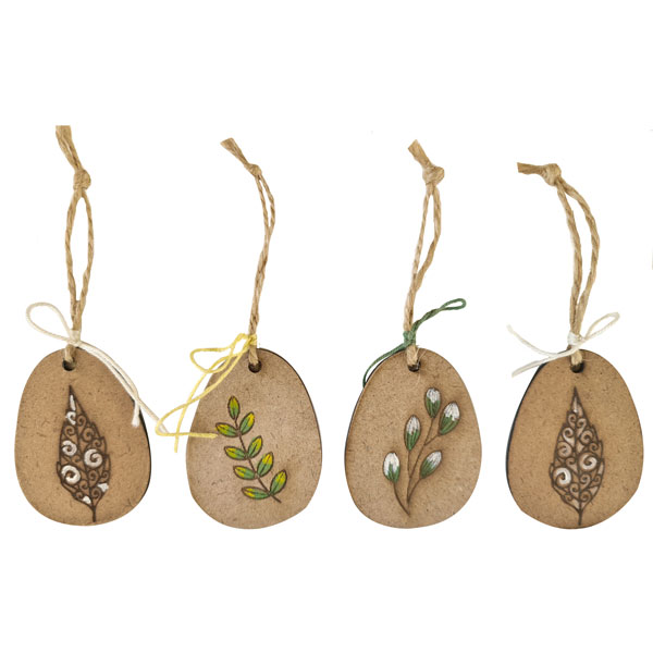 آویز تزیینی مدل H008 مجموعه 4 عددی