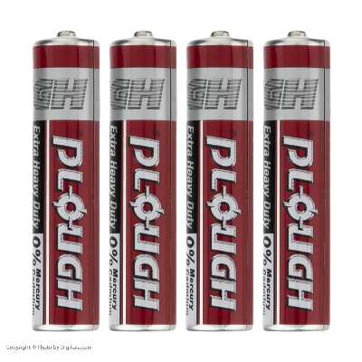 باتری نیم قلمی پی لاو مدل R03-UM4 بسته 4 عددی