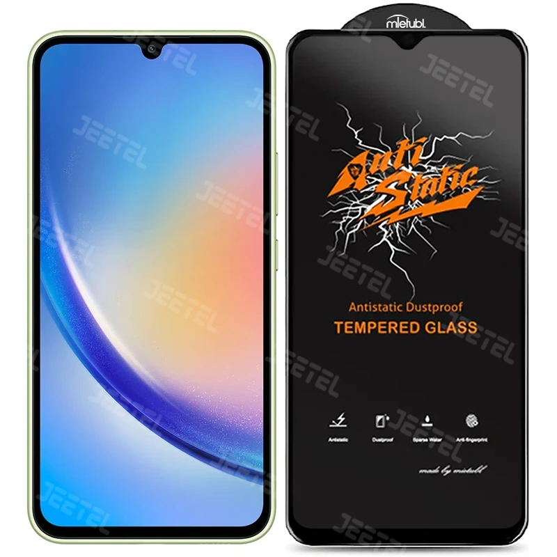 محافظ صفحه نمایش گوشی Samsung Galaxy A34 آنتی استاتیک اورجینال (Mietubl)