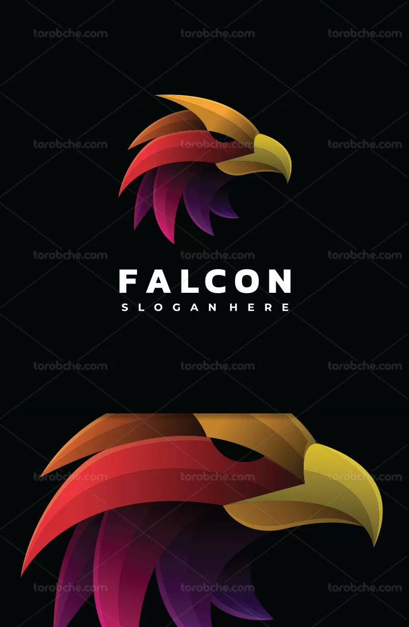 وکتور لوگو شاهین | گرافیک با طعم تربچه