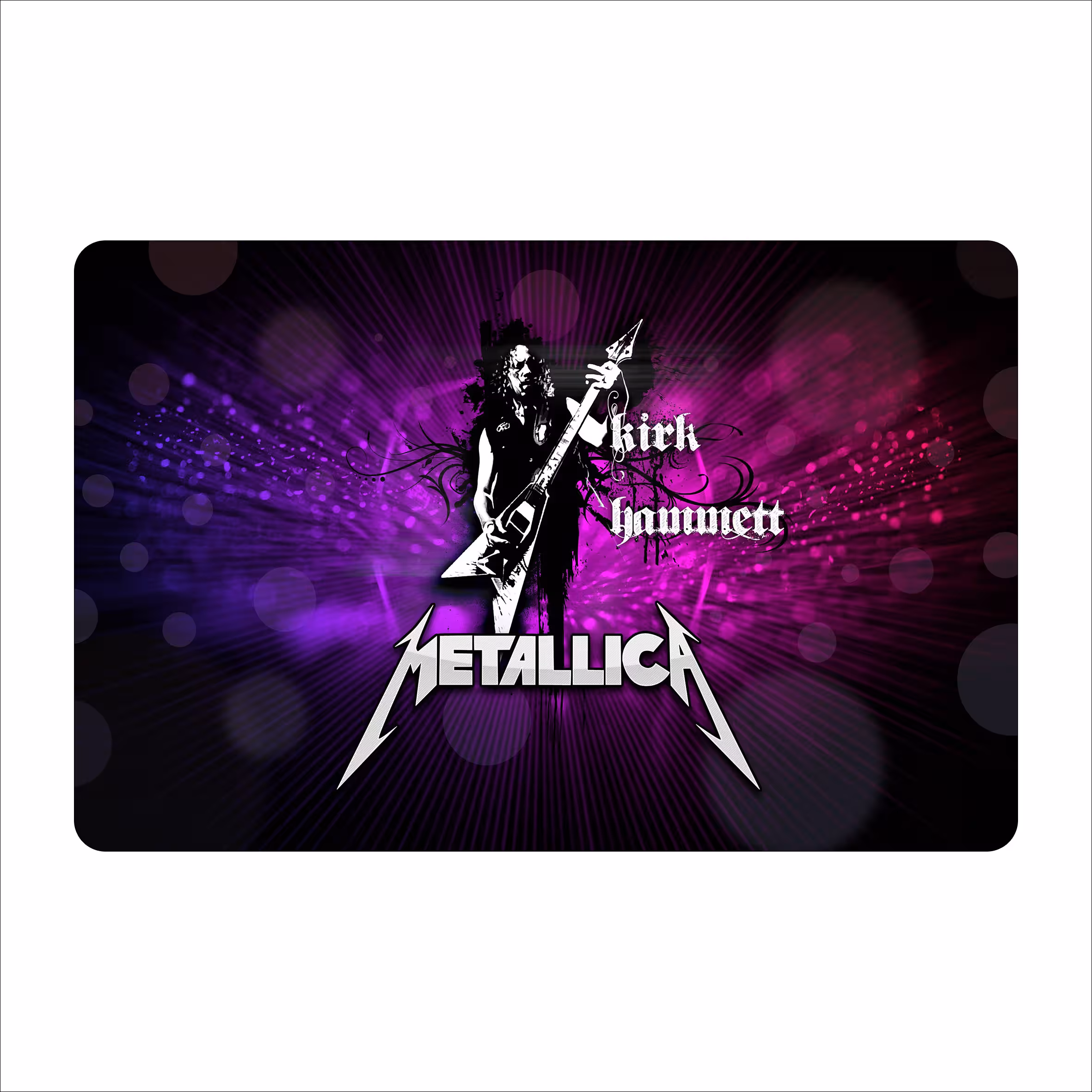 ماوس پد طرح متالیکتا - METALLICA مدل MPB419