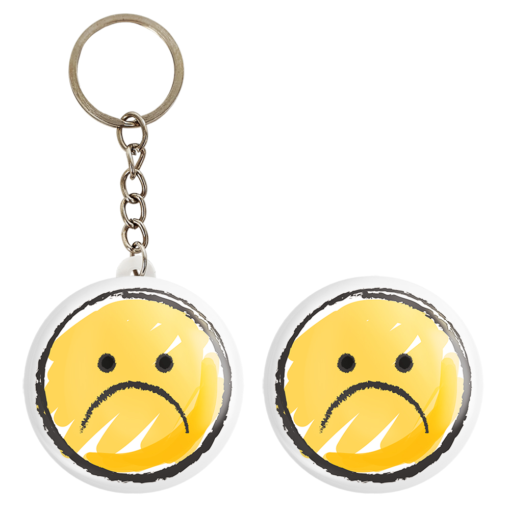 پیکسل خندالو مدل ایموجی کد 3057 به همراه جاکلیدی