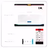 برچسب پوششی ماهوت مدل Metallic-White مناسب برای تبلت اپل iPad Pro 11 (GEN 2) 2020 A2228
