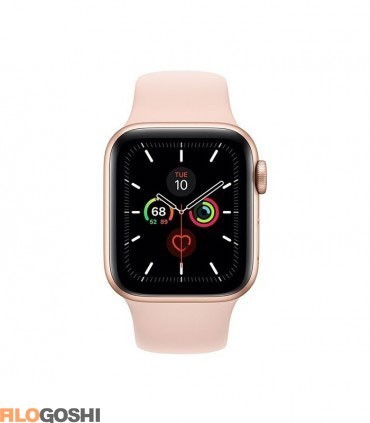 ساعت هوشمند اپل سری 5 مدل 44mm Gold Aluminum Case with Sport Band