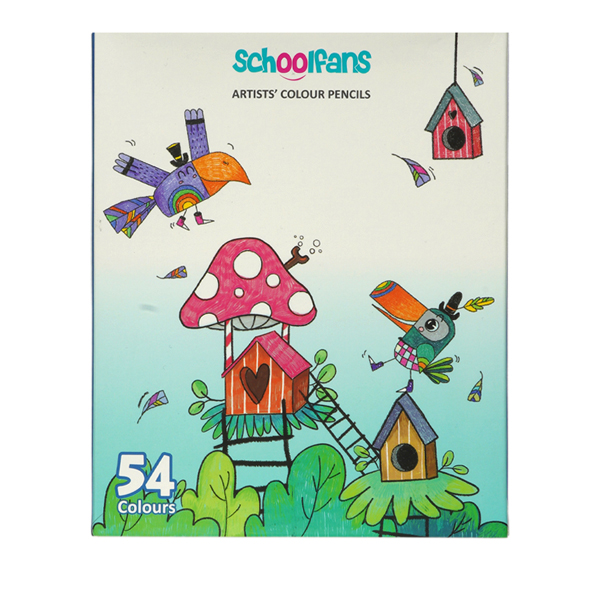 مدادرنگی 54 رنگ آرتیست اسکول فنز کد 92452