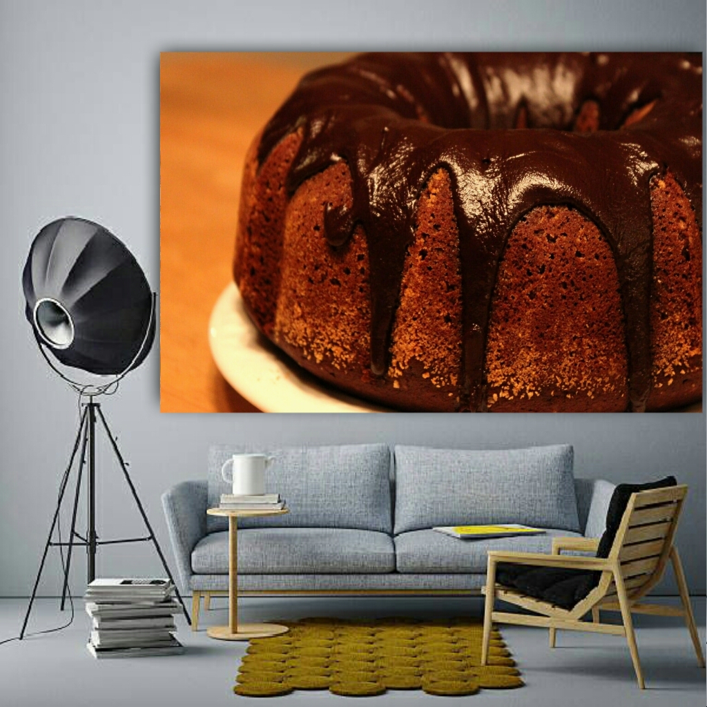 تابلو بوم طرح کیک کدBH447