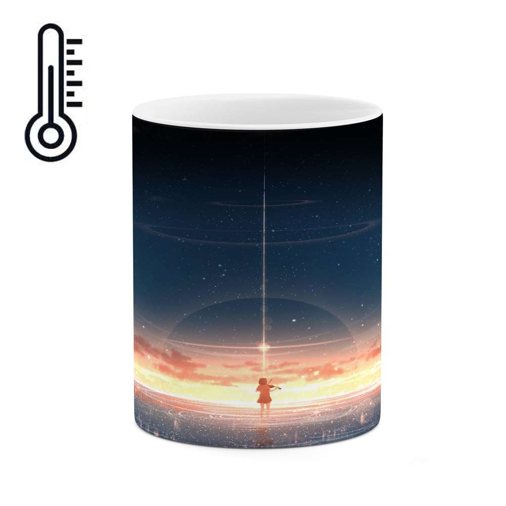 ماگ حرارتی کاکتی طرح فضا مدل mgh15461