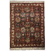 فرش دستبافت نرمین کسا طرح بختیاری کد NKP.F 117