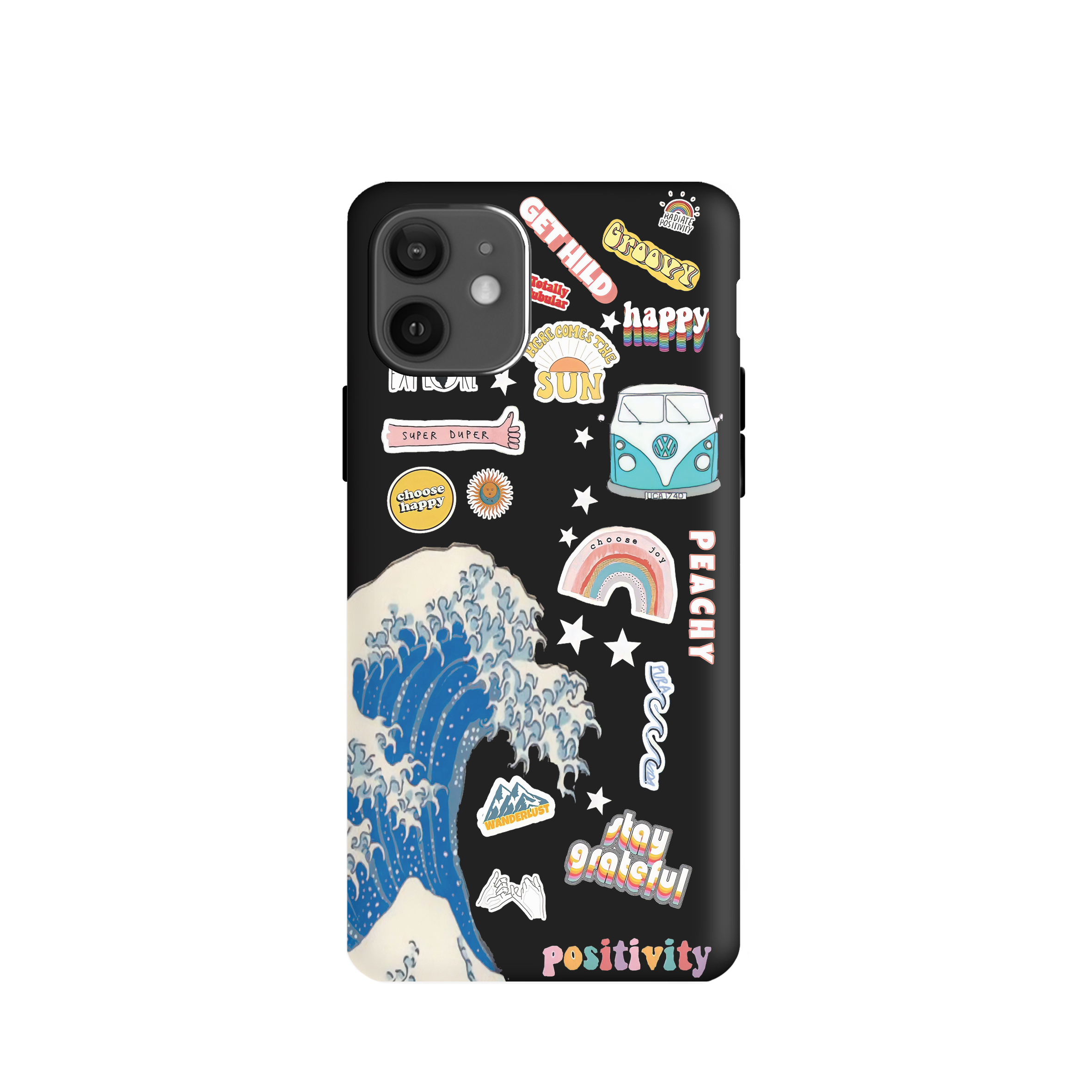 کاور طرح فانتزی مینیمال کد u4573 مناسب برای گوشی موبایل اپل iPhone 12MINI 