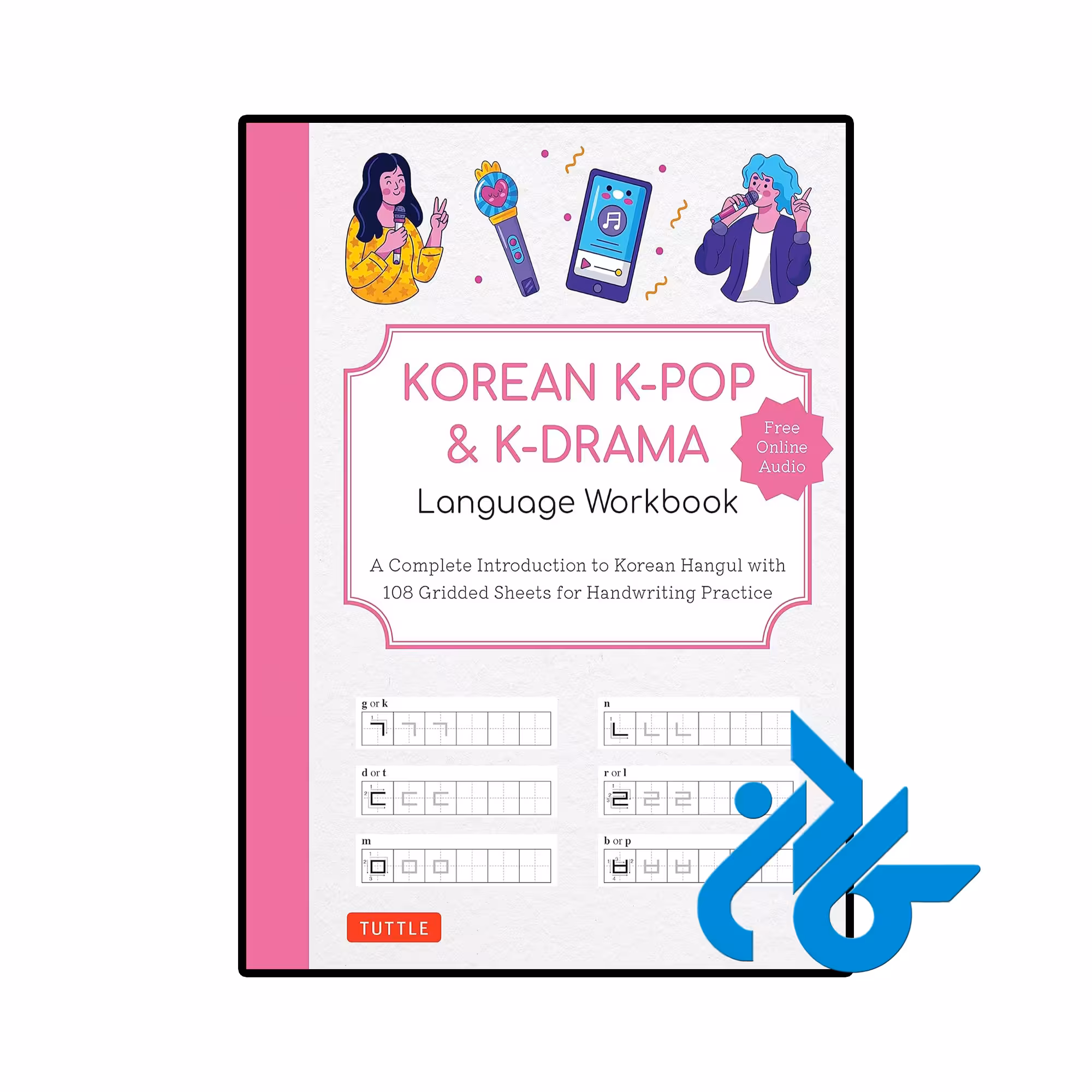 کتاب Korean K Pop and K Drama Language Workbook