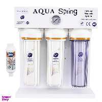 دستگاه تصفیه کننده آب آکوآ اسپرینگ مدل RO-S7-WZ 7900 به همراه رسوب گیر گلیتز