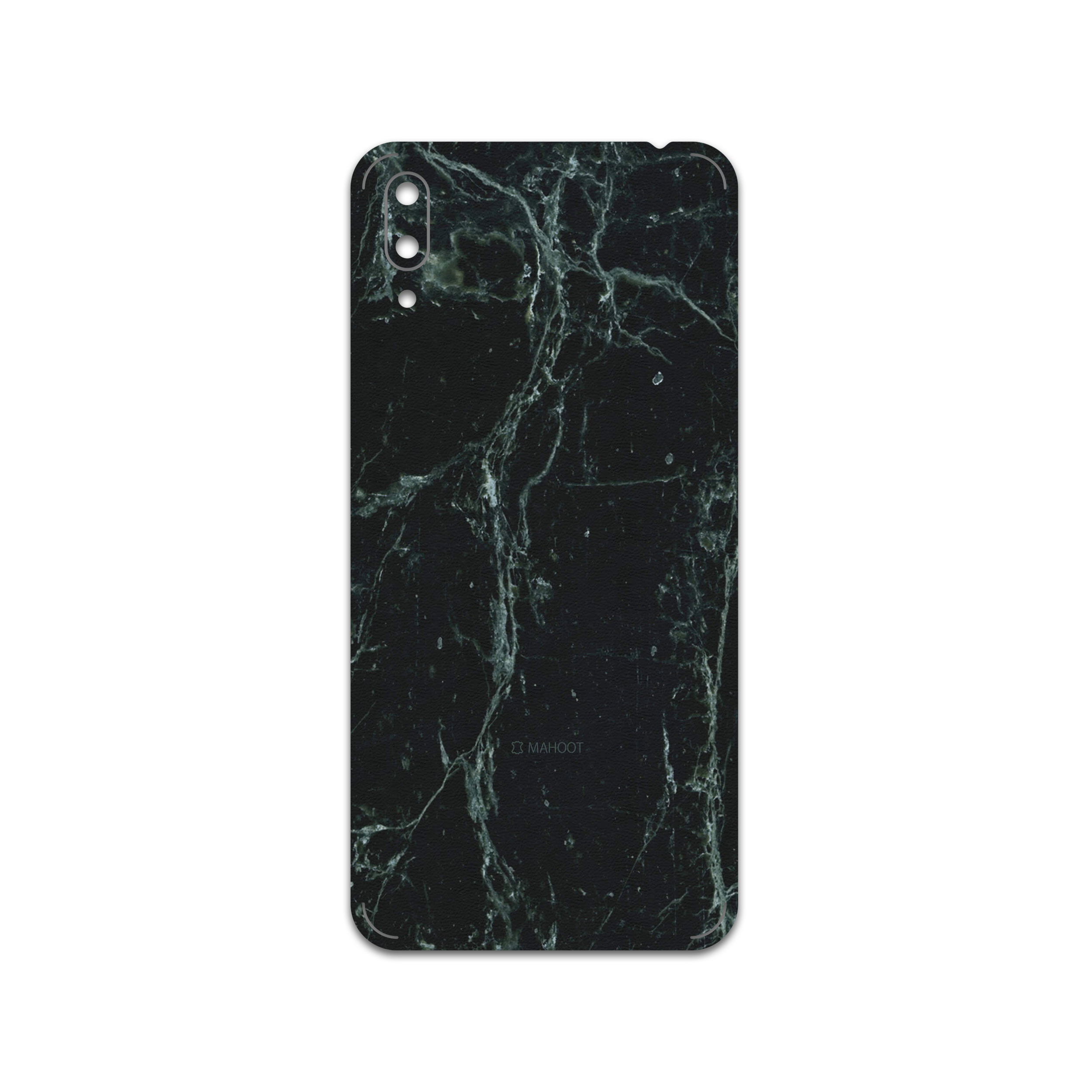 برچسب پوششی ماهوت مدل Graphite-Green-Marble مناسب برای گوشی موبایل هوآوی Y7 Pro 2019