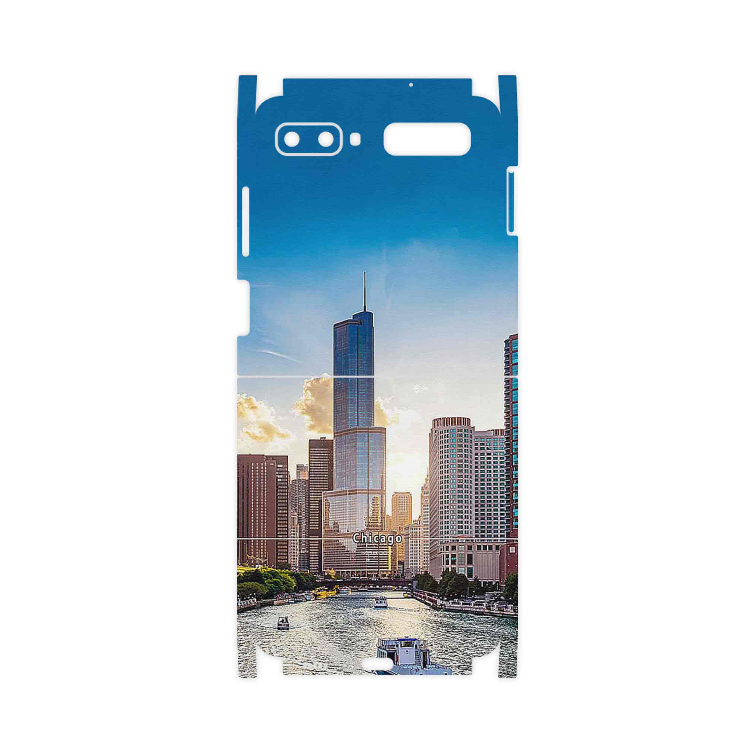 برچسب پوششی ماهوت مدل City of Chicago-FullSkin مناسب برای گوشی موبایل سامسونگ Galaxy Z Flip