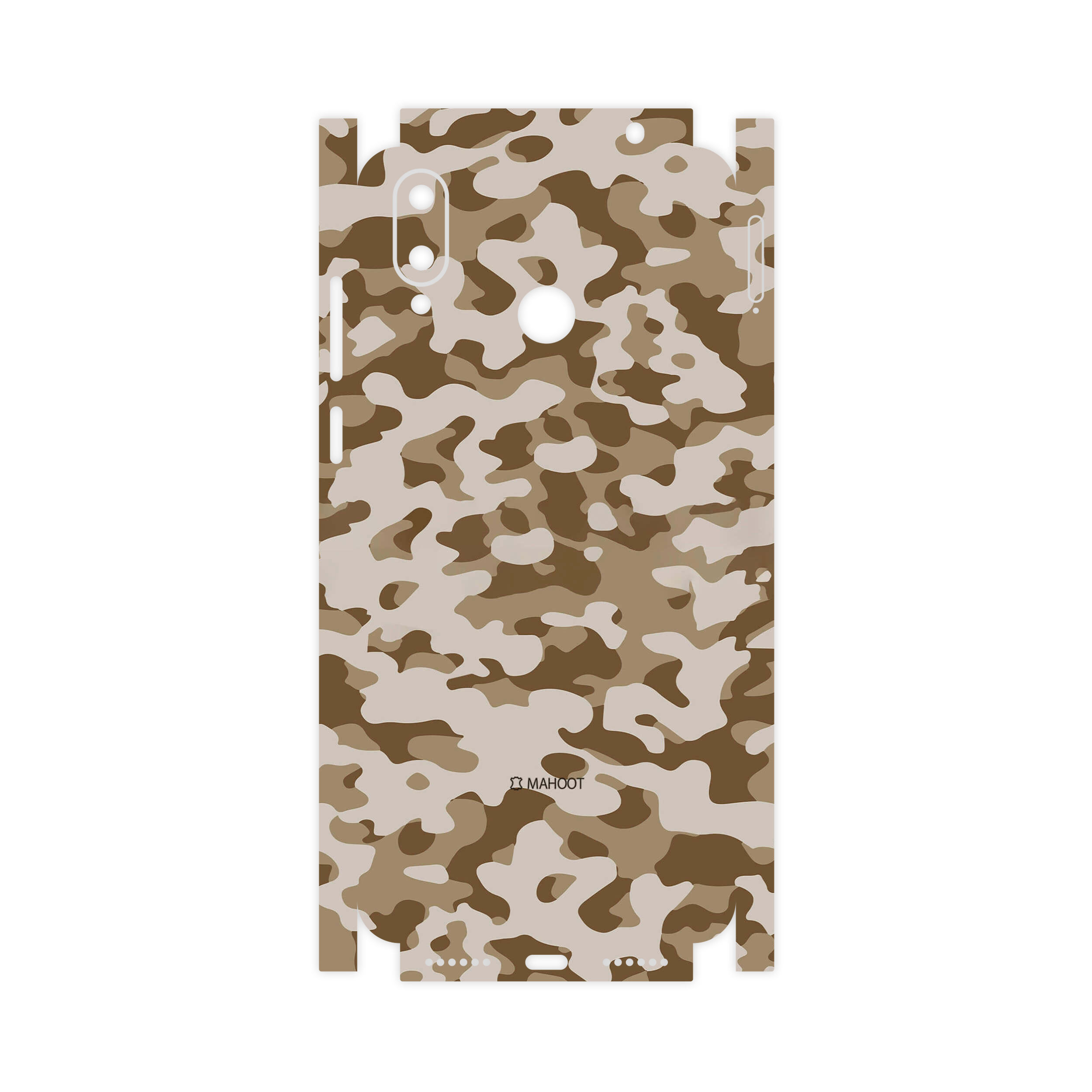 برچسب پوششی ماهوت مدل Army-Desert-FullSkin مناسب برای گوشی موبایل جی پلاس Q10