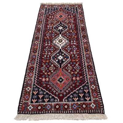  فرش دستباف کناره طول دو متر سی پرشیا کد 174244