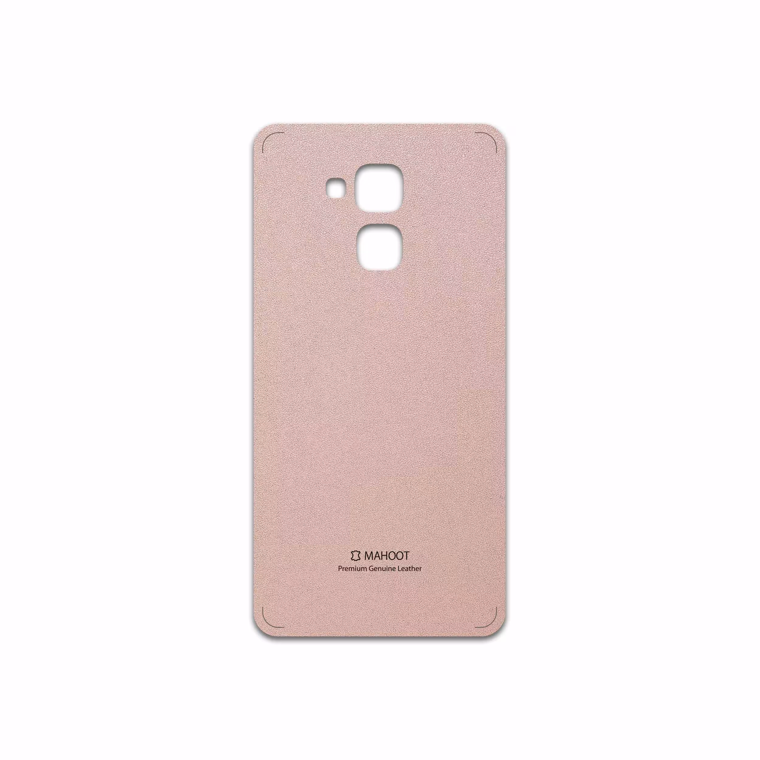 برچسب پوششی ماهوت مدل Rose Gold Leather مناسب برای گوشی موبایل هوآوی Gt3