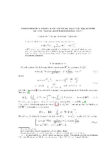 خرید و دانلود نسخه کامل کتاب Perturbation results of critical elliptic equations of Caffarelli-Kohn-Nirenberg type