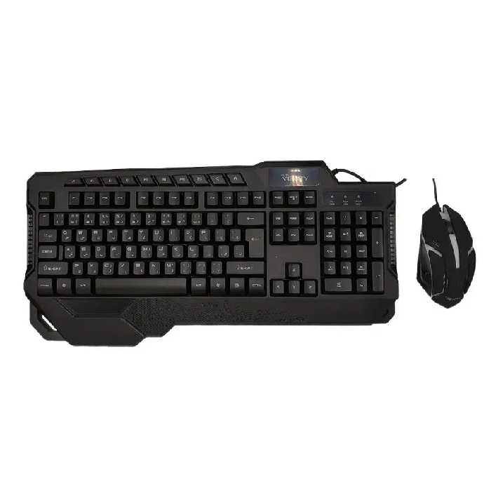 کیبورد و ماوس گیمینگ وریتی مدل V-KB6121FCW