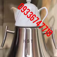 تولیدی کتری قوری هرمی kst ساخت شرکت تولیدی کتری قوری استیل فراهانی  تولید کننده برتر کتری و قوری استیل در ایران