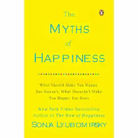 کتاب The Myths of Happiness اثر Sonja Lyubomirsky انتشارات پنگوئین