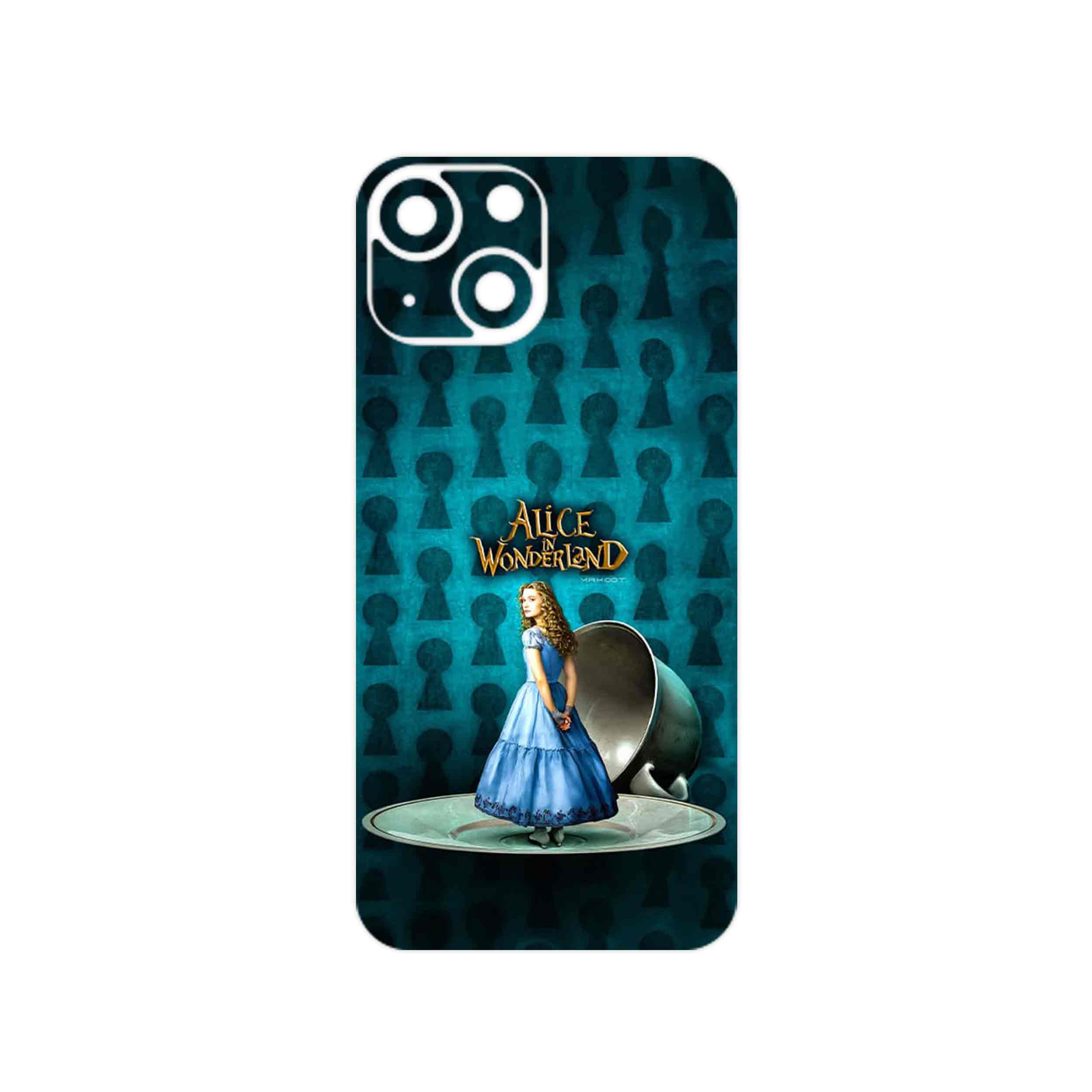 برچسب پوششی ماهوت مدل Alice in Wonderland مناسب برای گوشی موبایل اپل iPhone 13 Mini