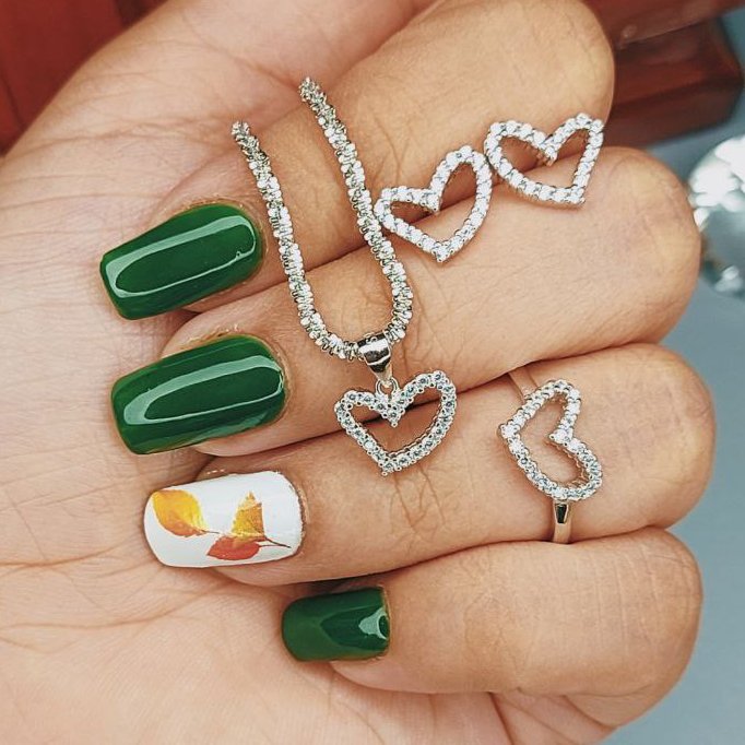 نیمست نقره قلب