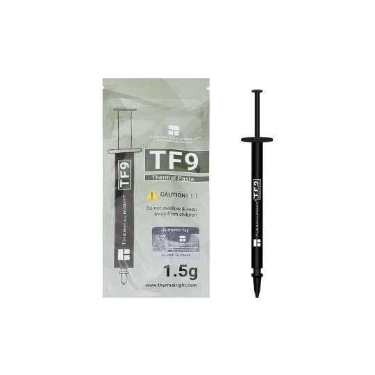 خمیر حرارتی ترمال رایت مدل TF9 1.5g 14 W/m.k
فروشگاه اینترنتی تخصصی لپتاپ لپ مال
