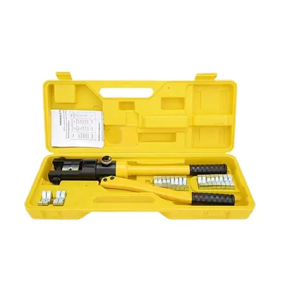 پرس کابلشو مدل هیدرولیک کد YQK-300 سایز 20 اینچ به همراه قالب مجموعه 11 عددی