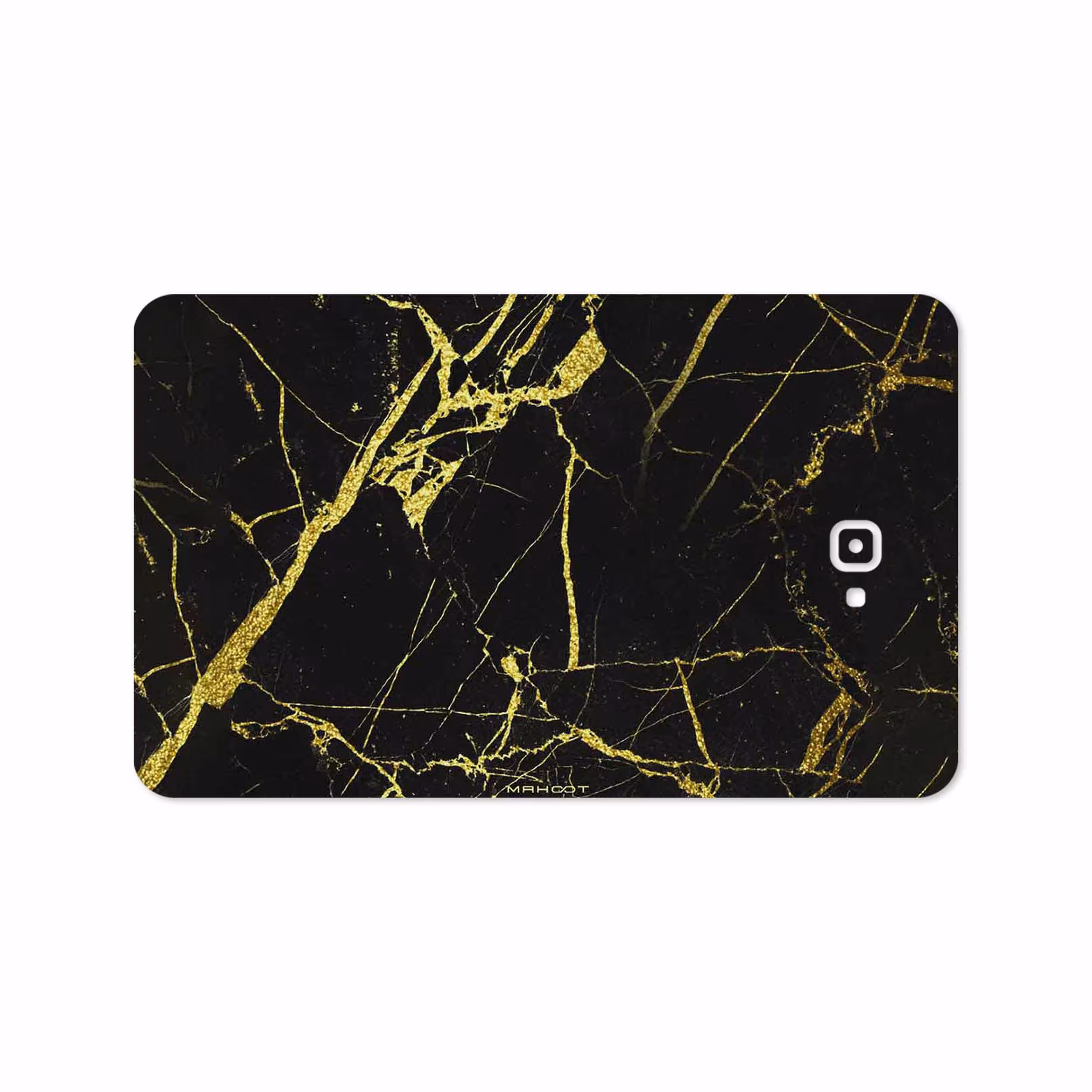 برچسب پوششی ماهوت مدل Graphite-Gold-Marble مناسب برای تبلت سامسونگ Galaxy Tab A 10.1 2016 T585