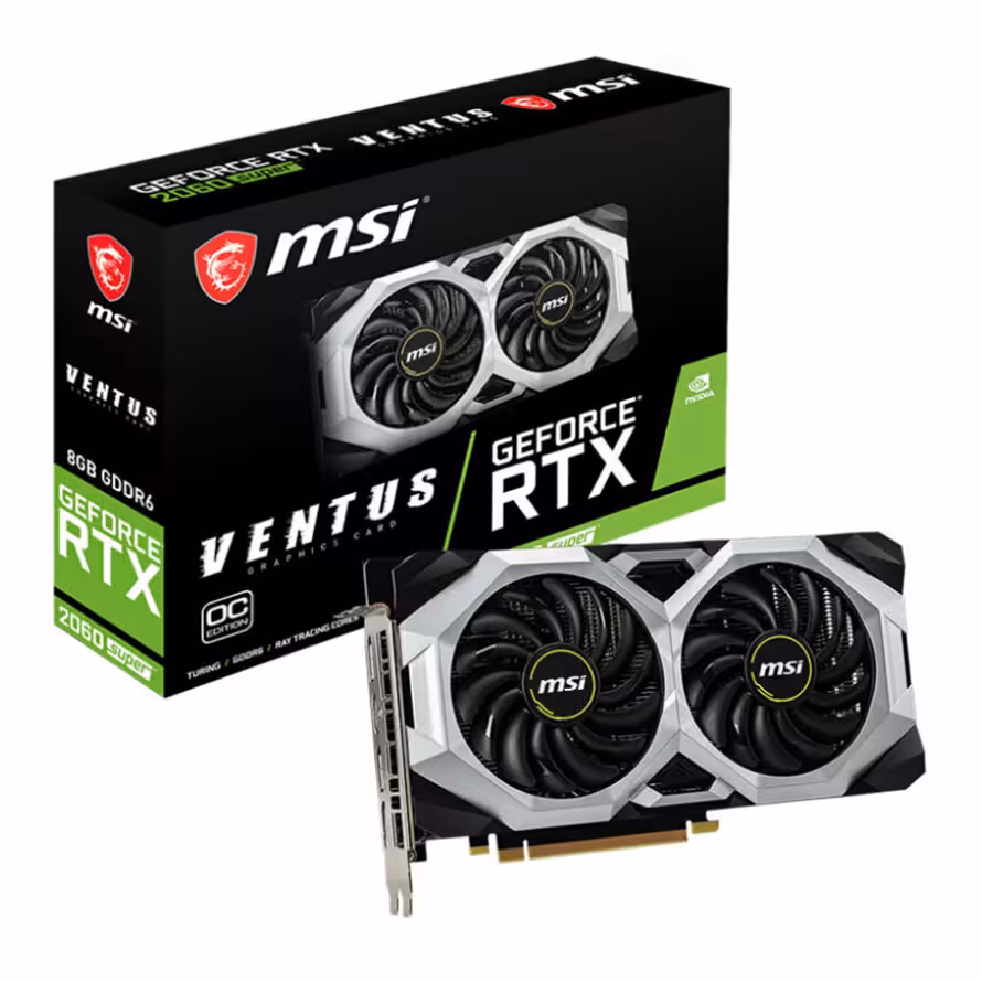 کارت گرافیک ام اس آی GeForce RTX 2060 SUPER VENTUS OC 8GB