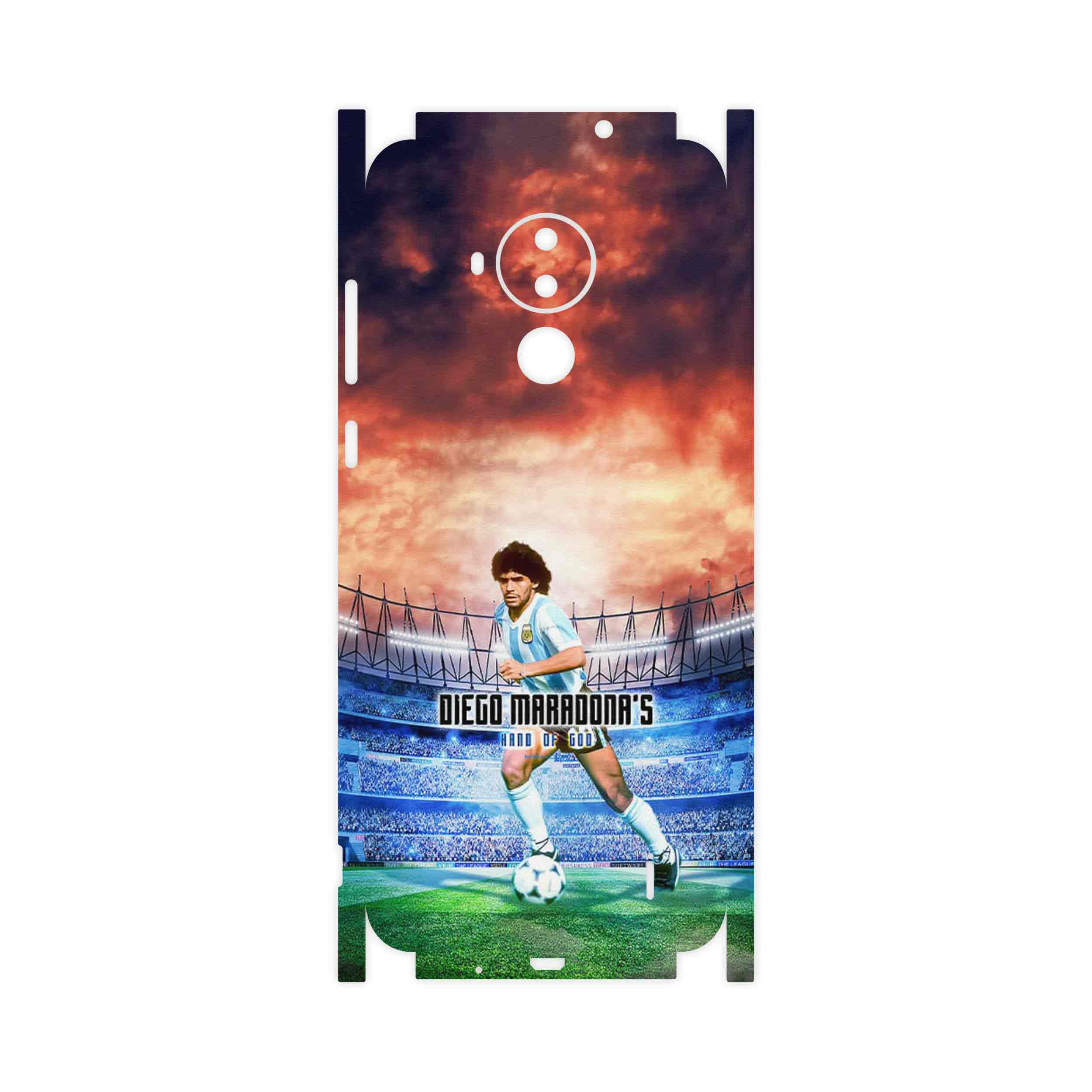 برچسب پوششی ماهوت مدل Diego Maradona-FullSkin مناسب برای گوشی موبایل نوکیا C30