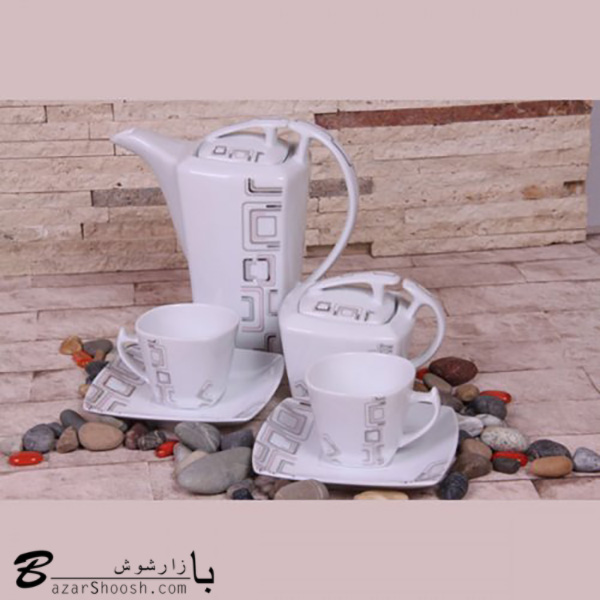 سرویس چینی غذاخوری 107پارچه تقدیس طرح آرشاوین 12نفره کوئین