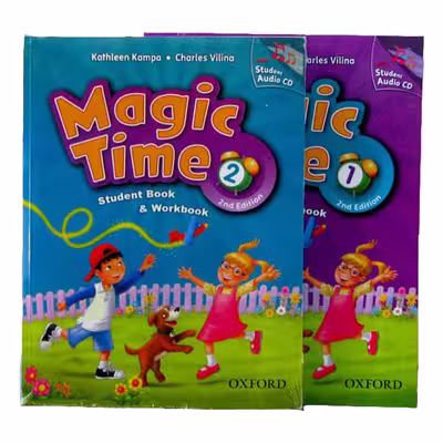 کتاب Magic Time 2nd اثر Kathleen Kampa And Charles Vilina انتشارت هدف نوین 2 جلدی