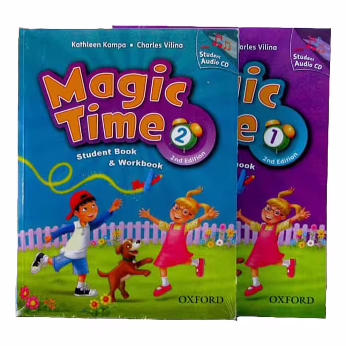 کتاب Magic Time 2nd اثر Kathleen Kampa And Charles Vilina انتشارت هدف نوین 2 جلدی