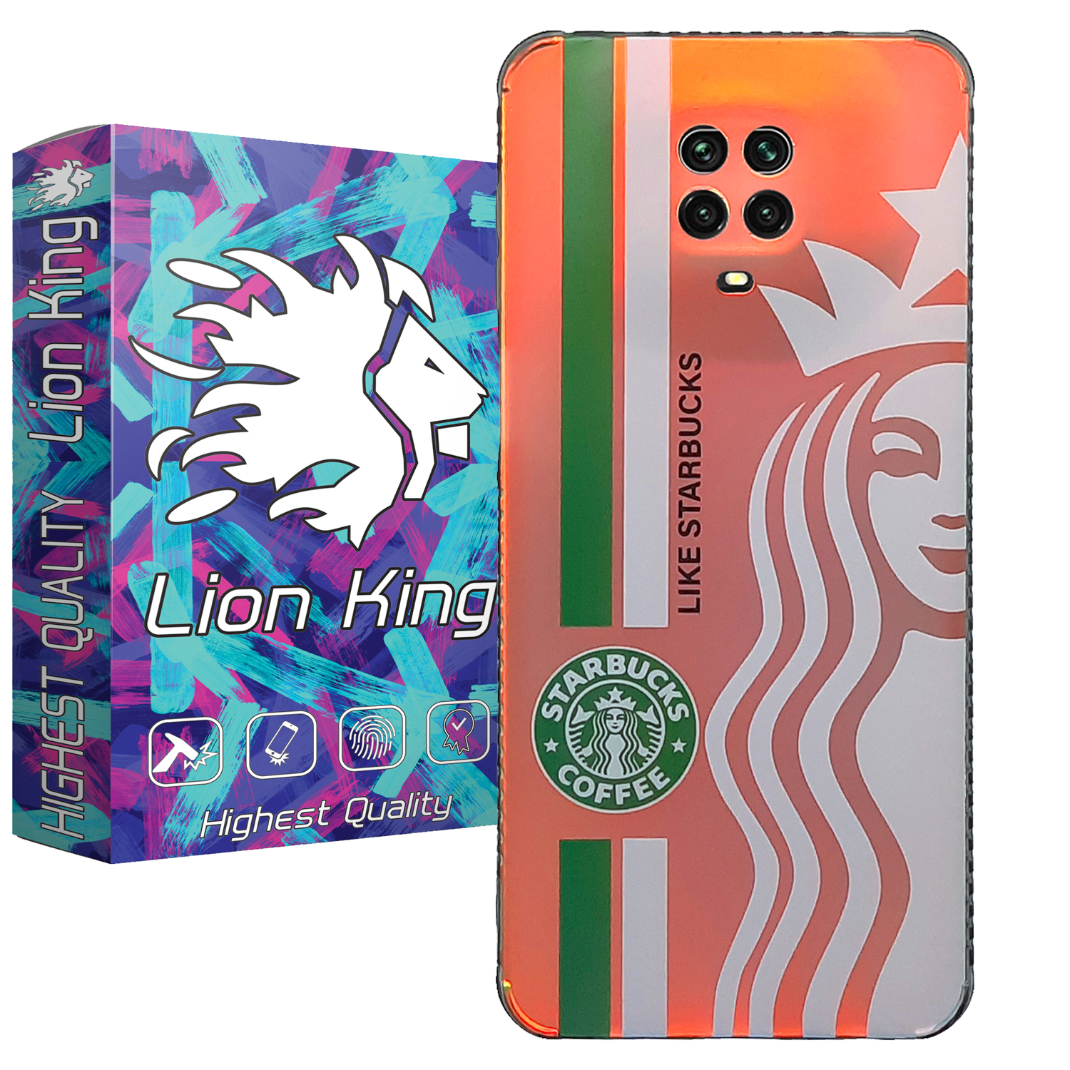  کاور لاین کینگ مدل هولوگرامی S2 مناسب برای گوشی موبایل شیائومی  Redmi Note 9S / Note 9 Pro / Note 9 Pro Max