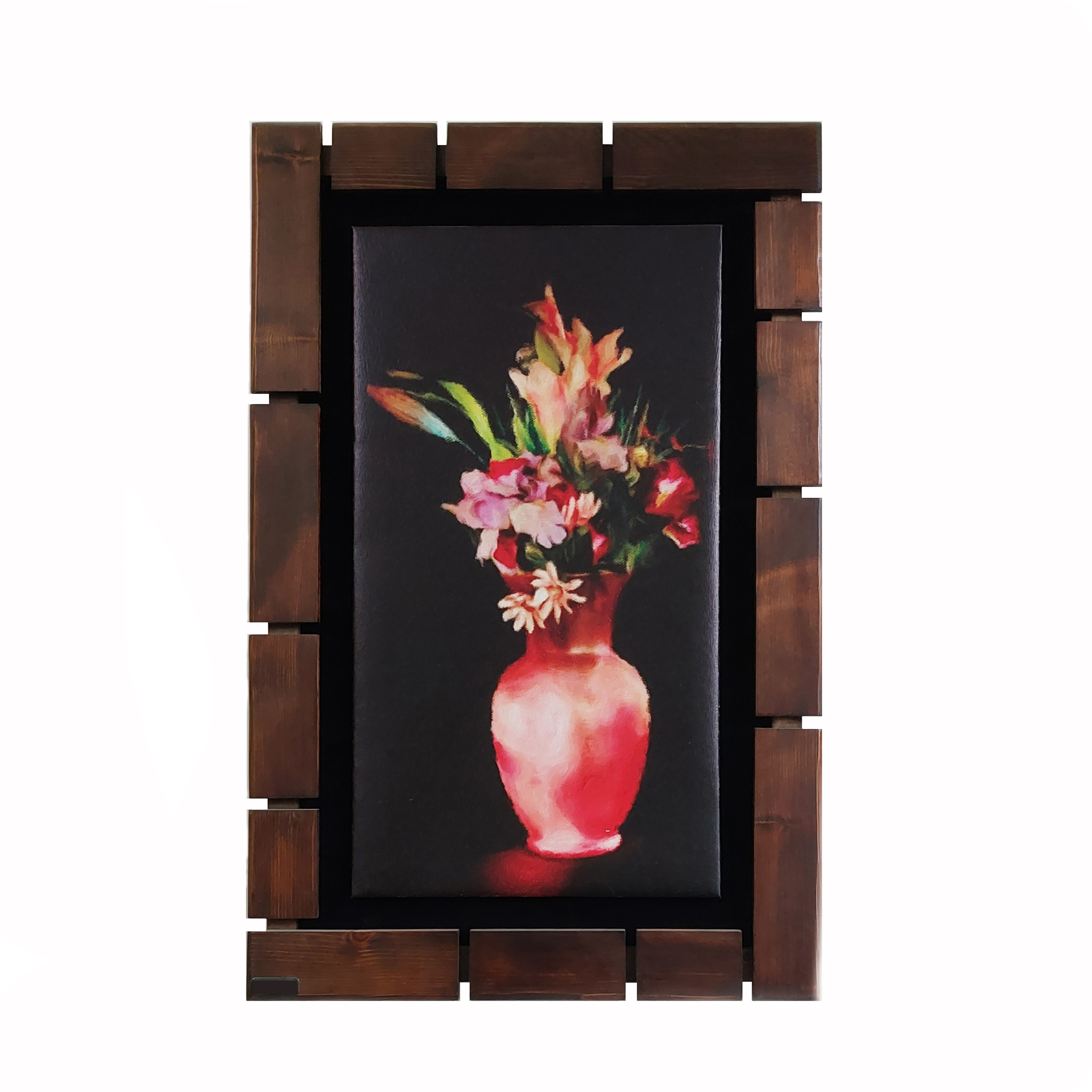 تابلو مدل گلدان هفت رنگ