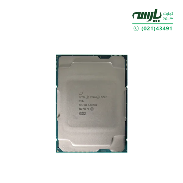 پردازنده سرور Intel® Xeon® Gold 6334 Processor