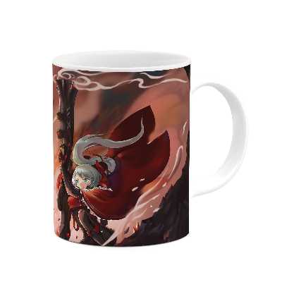 ماگ طرح دختر فانتزی مدل mug03540