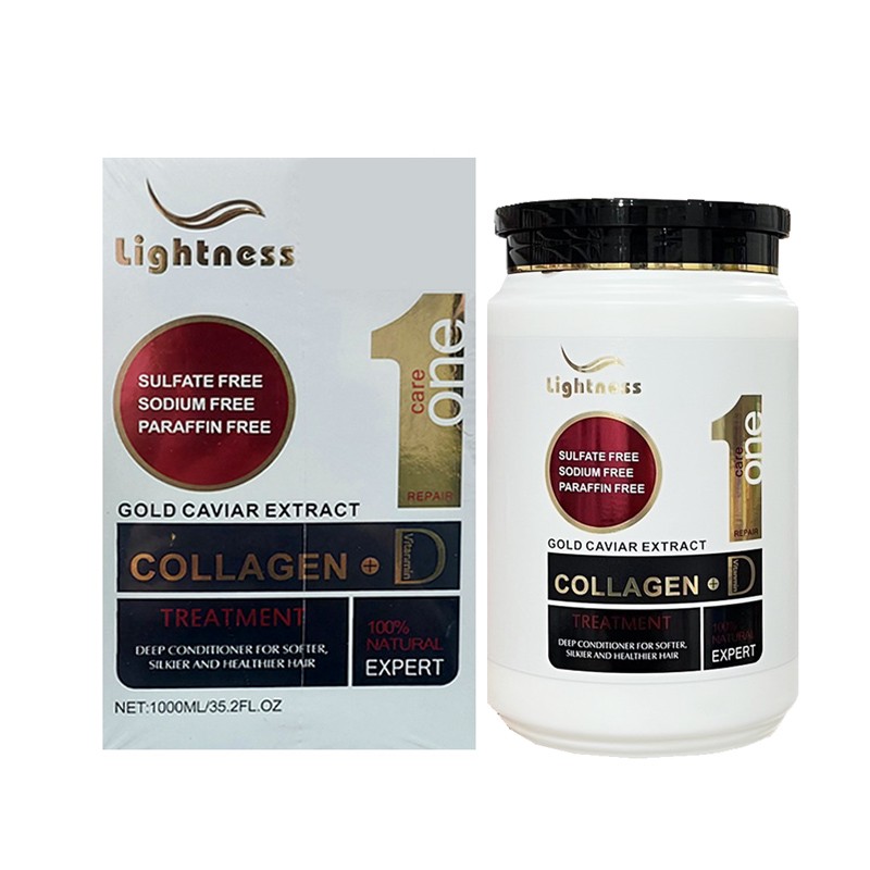 ماسک مو فاقد سولفات مدل COLLAGEN لایتنس 1 لیتر