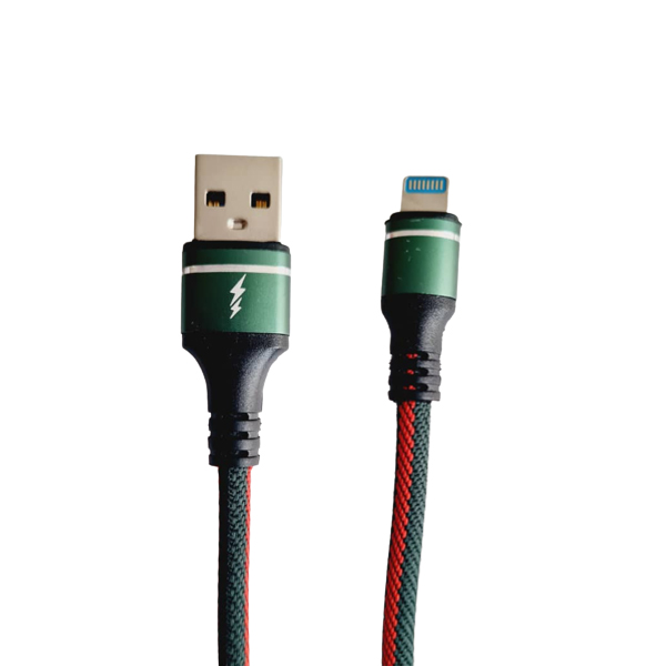 کابل USB به لایتنینگ پاوربانکی مدل 414 طول 30cm